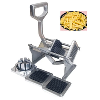 Nieuwe Zware Handmatige Groentesnijder Voor Commerciële Restaurants Aardappelchips Snijder Frietmes