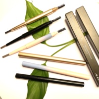 Haute Qualité Automatique Or Cosmétiques Nouvelle Arrivée Marque Privée Maquillage Des Yeux Eyeliner Crème Forme Étanche Minéral Crayon À Sourcils