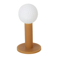 Tacks de golf de haute qualité, durables et légers de la marque Qiangjian, 83 mm, pour practice de golf ; incassables, avec cadre en caoutchouc, pour l'entraînement.