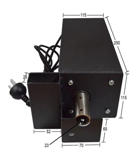 Moteur de rôtissoire à <span class=keywords><strong>broche</strong></span> variable 220 V, capacité <span class=keywords><strong>60</strong></span> <span class=keywords><strong>kg</strong></span> - Product Image 2