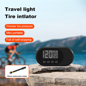 Mini Portable Smart Air Pump Tire Inflator With LCD Display Automatic Shut Off For Cars Bikes Electric Tires - Product Image 1