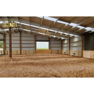 Structure en acier ASTM robuste pour étable à bétail, laiterie, hangar, maison, soudage, découpe, pliage, structure en acier lourd à grande portée - Product Image 5