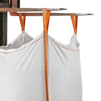 1 tonne 2000kg FIBC PP Sling Jumbo Bags Polypropylène Big Bulk FIBC Custom Bags for Packing Mining Sand Cement Stone