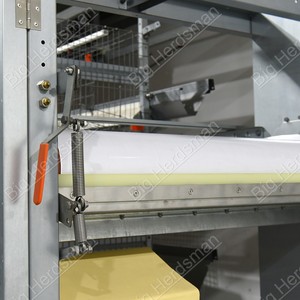 Cage à poules à plusieurs niveaux avec moins de 1 % de perte et mangeoire à alimentation sécurisée <span class=keywords><strong>pour</strong></span> les fermes avicoles commerciales - Product Image 6