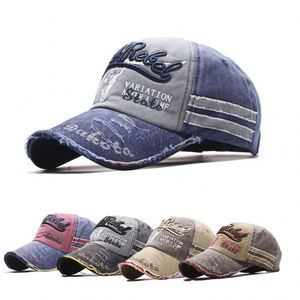 Gorra de béisbol lisa de mezclilla desgastada para mujer de alta calidad con bordado 3D Característica común de tela - Product Image 1