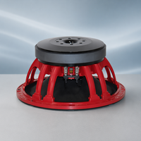 Haut-parleur de basses passif de 12 pouces avec anneau de démodulation en cuivre, boîtier métallique, 500W-1000W, étanche pour système de sonorisation extérieur