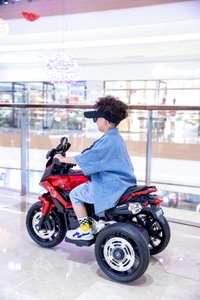 Motocicleta Infantil con Batería de 12V4, Arranque Táctil Electrónico, Puerto USB, Aprendizaje Temprano, Conexión Bluetooth al Teléfono - Product Image 6