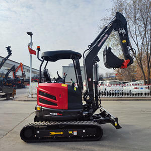 4 tonnes Rhino XN35 Mini pelle hydraulique sur chenilles Pelle compacte Machines de construction Equipement de terrassement Certifié CE - Product Image 3