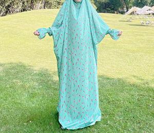 Islam Dubai turchia medio-orientale Jilbab <span class=keywords><strong>elegante</strong></span> abito modesto abaya stampato pudico abito da donna pendolare temperamento <span class=keywords><strong>caftano</strong></span> Jalabiya - Product Image 3