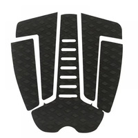 Kit d'accessoires de coussinet de traction de planche de surf de qualité supérieure coussinet de talon et de queue antidérapant avec adhésif 3M pour planche à pagaie