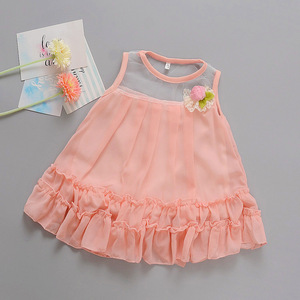 Nuevos Vestidos Cortos de Moda para Niñas, Vestidos de Verano para Niños al por Mayor - Product Image 2