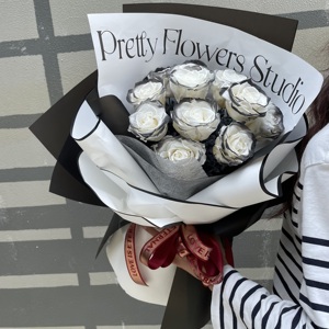 2022 Ins รูปแบบใหม่ของที่เก็บรักษาไว้11ช่อกุหลาบสีที่มีคุณภาพ<span class=keywords><strong>ดี</strong></span>มากขึ้นสำหรับของขวัญ - Product Image 1