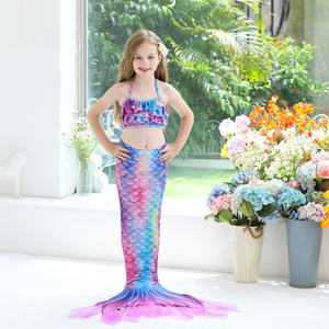 Conjunto <span class=keywords><strong>de</strong></span> Bikini <span class=keywords><strong>de</strong></span> Playa para <span class=keywords><strong>Niñas</strong></span>, Diseño <span class=keywords><strong>de</strong></span> Princesa, con Tela Suave <span class=keywords><strong>de</strong></span> Secado Rápido, Cola <span class=keywords><strong>de</strong></span> Sirena, 3 Piezas, Traje <span class=keywords><strong>de</strong></span> Baño Tankini - Product Image 2