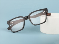 Lunettes écologiques de haute qualité lunettes de soleil en bois d'acétate lunettes de soleil lunettes en bambou monture optique de prescription pour hommes