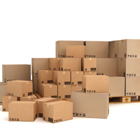 Caja de Embalaje de Cartón con Logotipo Personalizado, Materiales Reciclados Ecológicos, Cartón Corrugado de Alta Calidad, Reutilizable y Resistente