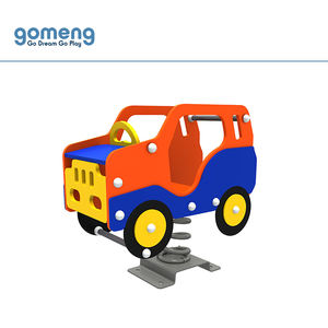Nouveau HDPE Spring Rider Play Equipment pour les enfants en plein air Durable en forme de voiture Rocking Toy Safe and Fun Park Playground Ride - Product Image 1