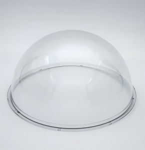 5.7インチアクリルPCクリアドームカバー防犯CCTVカメラハウジング透明ケースカバー屋内屋外防犯カメラハウジング - Product Image 1