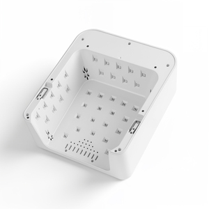 Lampe à ongles rechargeable avec 45 grosses perles UV/LED, base miroir, séchoir à ongles à durcissement rapide du gel, avec mode basse température - Product Image 5