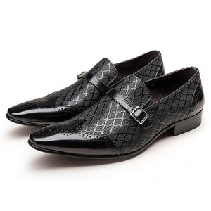Chaussures Oxford en cuir tendance, chaussures habillées en cuir véritable pour hommes, tailles 37-45, chaussures habillées et Oxford décontractées en cuir pour hommes - Product Image 5