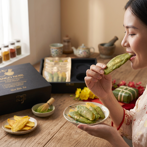 Easy to carry matcha dried mango zip bag PET jars vietnam green tea <b>chocolate</b> mango supplier - Product Image 1