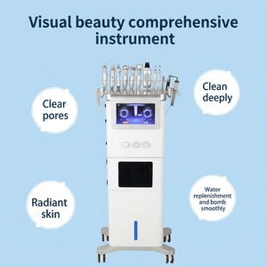 Appareil professionnel de nettoyage des pores chaud et froid, élimination des points noirs, resserrement des pores, éclaircissement de la peau - Product Image 1