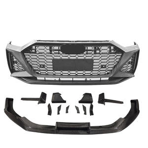 Kits de carrosserie Offre Spéciale pour <span class=keywords><strong>Audi</strong></span> A7 2019 <span class=keywords><strong>2020</strong></span> Mise à niveau Rs7 Grille de pare-chocs avec <span class=keywords><strong>Quattro</strong></span> argenté - Product Image 1