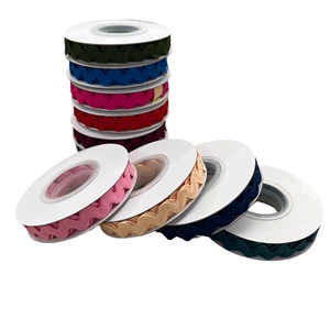 14 colores <span class=keywords><strong>Rick</strong></span> Rack Trim Ribbon Zig Zag Craft Lace para coser vestido bordado DIY decoración de ropa - Product Image 6