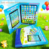 Vente en gros de tablette éducative d'apprentissage intelligent OEM pour enfants Caractéristiques d'apprentissage automatique Jouet de lecture en plastique ABS 5-7 ans