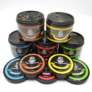Private Label Organic <strong>Hair</strong> Gel <strong>Jam</strong> for Men Strong Hold Dip Brown <strong>Hair</strong> Wax Pomade Hypoallergenic <strong>Hair</strong> Oil - Product Image 1