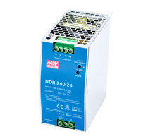 Ventes chaudes MEAN WELL NDR-480-24 Alimentation à découpage sur rail DIN 5A Sortie simple