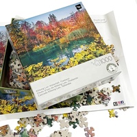 Puzzle personnalisé par sublimation, jeux de puzzle pour adultes, 550 à 1000 pièces, vente en gros, puzzle d'animaux, chat, puzzle pour enfants