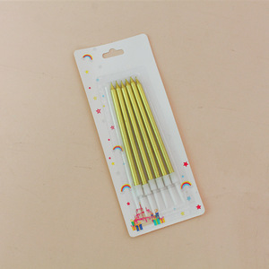 Bougies à Gâteau Vente Chaude Beau 6pcs par paquet Crayon Joyeux <span class=keywords><strong>Anniversaire</strong></span> Gâteau Bougies Fournisseur - Product Image 3