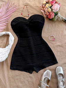 Body ajustado de alta gama para mujer, nuevo modelo, sexy, sin tirantes, mono de una pieza, a la moda - Product Image 3