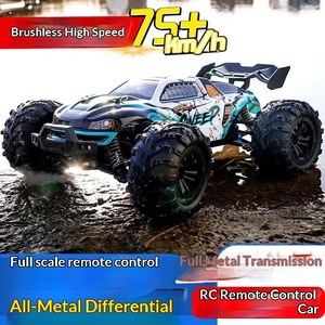 Coche de Control Remoto Transfronterizo, Juguete de Coche Eléctrico con Tracción en las Cuatro Ruedas, Todoterreno, de Carreras, Escalada, Derrape, Control de Velocidad, para Edades de 7 a 14 Años - Product Image 1