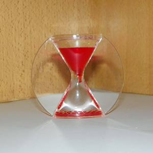 Antigravedad Sanlead Fabricante Novedad Acrílico PMMA Aqua Upward Going Agua líquida LAVA Burbuja Cuentas flotantes Arena Reloj de arena - Product Image 6