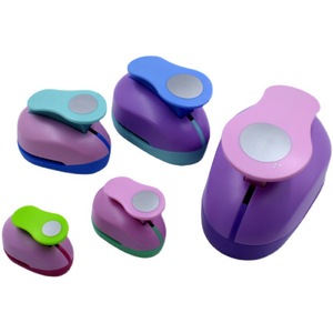 Vòng tròn cú đấm thiết lập vòng đấm EVA tay Báo Chí Giấy cắt lỗ Punch Kid cắt DIY giấy thủ công công cụ - Product Image 4