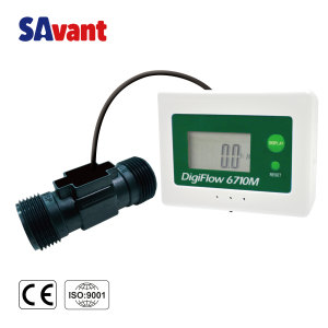 SAVANT DigiFlow 6710M-66 3/4"BSP Water Flow Meter Industrial RO System Flow Meter Portable Flow Meter - Product Image 1