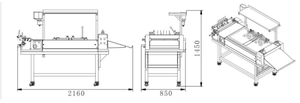 Sk950l nhà máy giá bán tự động dán bìa cứng cuốn sách trường hợp Maker A3 + Bìa Cứng Máy làm - Product Image 4