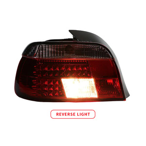Venta caliente luz trasera modificada luces traseras para <span class=keywords><strong>BMW</strong></span> <span class=keywords><strong>E39</strong></span> 1995-2000 rojo/ennegrecido - Product Image 4