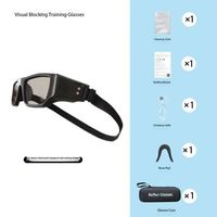 Lunettes d'entraînement visuel anti-éblouissement TBFIT Factory, vente chaude, interférence visuelle stroboscopique, entraînement des obstacles, anti-abaissement, GS05, entraînement de la vision sportive