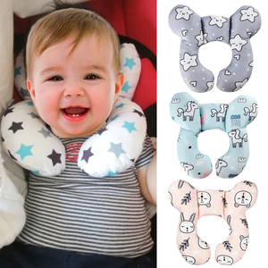 Nouvelles oreillères de protection en U pour bébé, soutien-tête et cou pour siège auto, pour nouveau-nés et enfants, produit de sécurité extérieur - Product Image 4