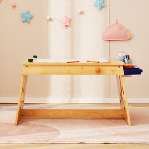 Eduland hiện đại rắn gỗ trẻ em hoạt động nghiên cứu bảng cho phòng ngủ trường sử dụng thân thiện với môi an toàn cho trẻ mới biết đi vẽ đọc sách chơi - Product Image 4