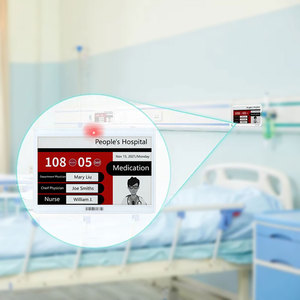 Pantalla de tinta electrónica para integración de llamadas e información de enfermería, etiqueta electrónica de bajo consumo para pasillos de hospitales, para placa de identificación de cama de hospital inteligente - Product Image 1