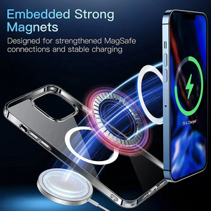 Tpu + pc Aity <span class=keywords><strong>giallo</strong></span> antiurto trasparente con copertura completa magnetica custodia per telefono per <span class=keywords><strong>Iphone</strong></span> <span class=keywords><strong>11</strong></span> 12 13 14 15 16 16e Pro Max Plus - Product Image 5