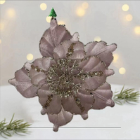 Guirlande de Noël en fleurs artificielles pour la décoration de la maison et des fêtes