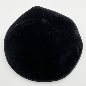 Terciopelo Negro Kippah Yarmulke Judío <span class=keywords><strong>Kipa</strong></span> Judaica Yamaka Kippa Yamakah Yarmulka <span class=keywords><strong>Sombrero</strong></span> Hombres o Niños Israel - Product Image 6