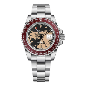 Reloj Mecánico Automático GMT para Hombre, Resistente al Agua, Luminoso - Product Image 2