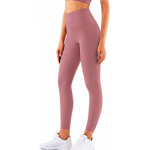 Leggings de sport pour femme à taille haute, séchage rapide, doux, respirants, coupe ajustée, avec logo personnalisé, pour la gym, le fitness et la course à pied - Product Image 4