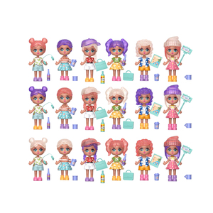 Action Figure Little Corner: <span class=keywords><strong>Le</strong></span> Ragazze Estive - Bambola da 4 Pollici con Accessori in Scatola Misteriosa - Product Image 3