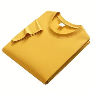 Nouveau T-shirt décontracté unisexe en coton peigné 190g à manches courtes et coupe ample pour l'été 2025 - Product Image 5